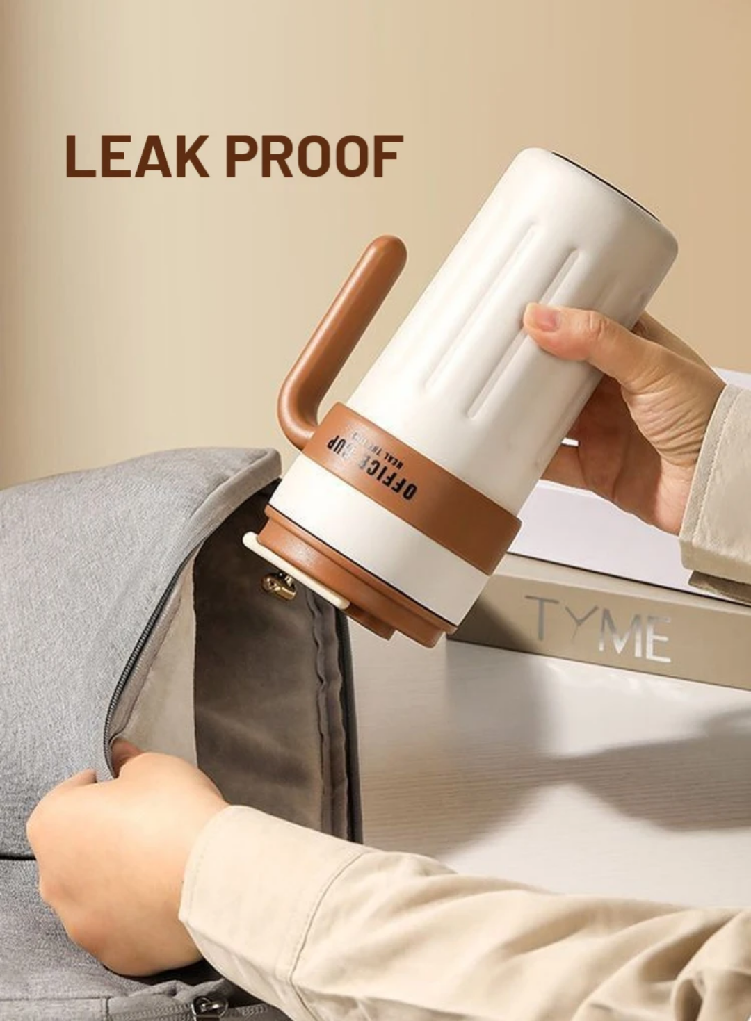 Mug Thermique Isotherme 650ml avec Poignée – Coffee Cup Élégante