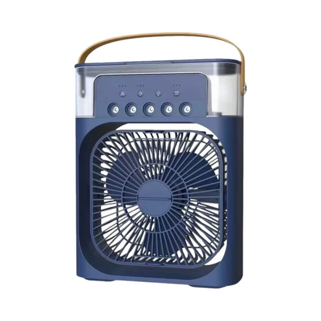 Mini Ventilateur Rafraîchisseur d’Air Portable – Brumisateur à Eau et Glace, Silencieux & Éco-énergétique