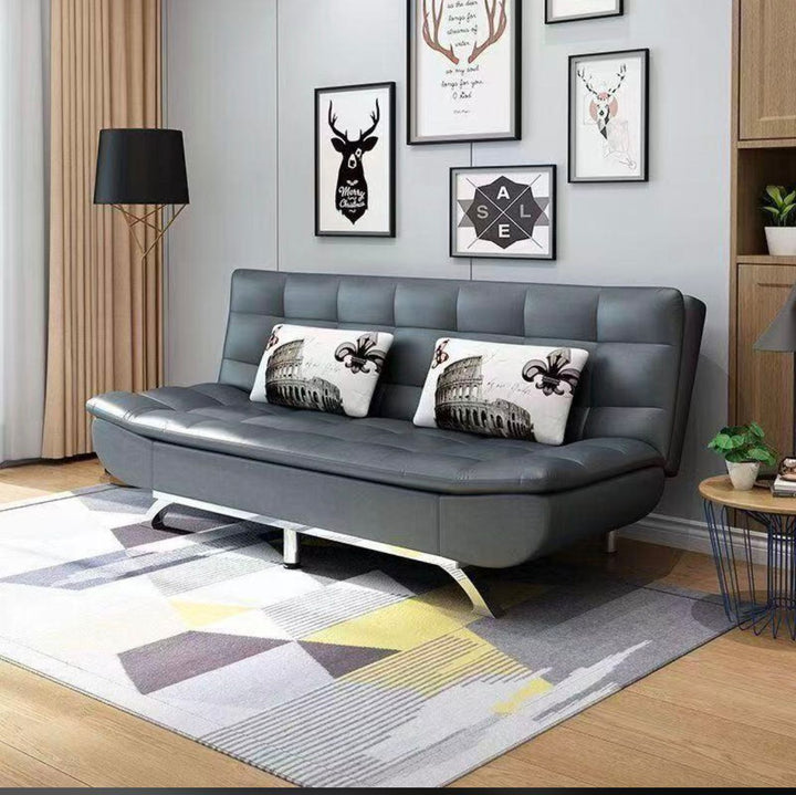 Canapé-Lit Convertible en Cuir PU – Sofa 3 Places Multifonction 180×120 cm | Livraison Dakar