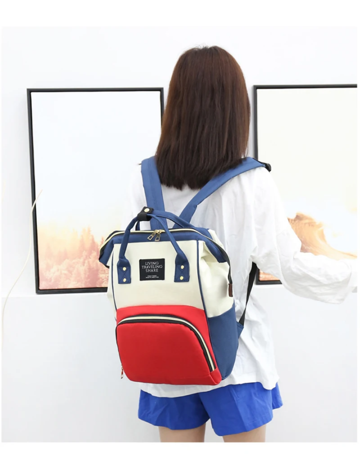 Sac à Langer Compact et Élégant – Grande Capacité avec Poches Isothermes