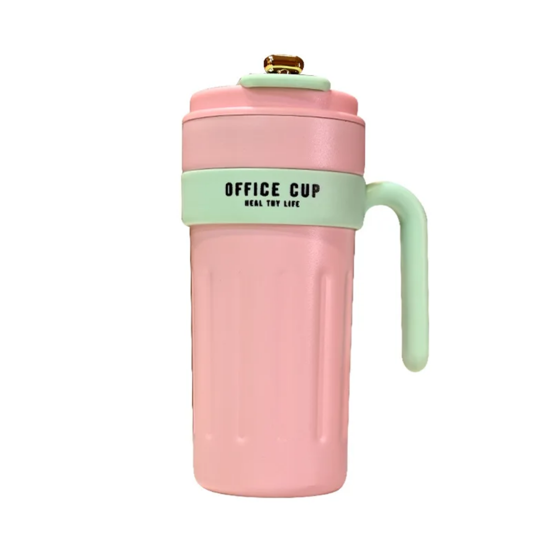 Mug Thermique Isotherme 650ml avec Poignée – Coffee Cup Élégante