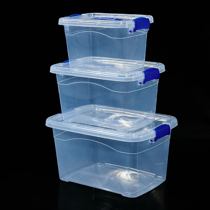 Boîtes de Rangement Transparentes avec Couvercle Verrouillable – X-300 / X-400 / X-500