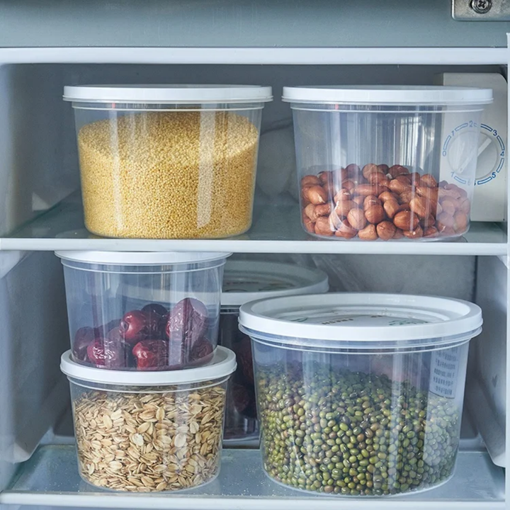 Lot de 10 Boîtes de Rangement Alimentaires Hermétiques – Contenants de Conservation Transparentes pour Cuisine