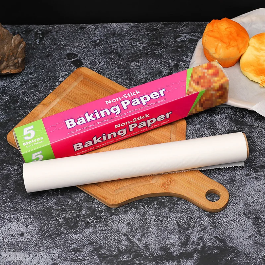 Papier Cuisson Antiadhésif Non-Stick 5m/10m/20m - Résistant Four &amp; Micro-ondes
