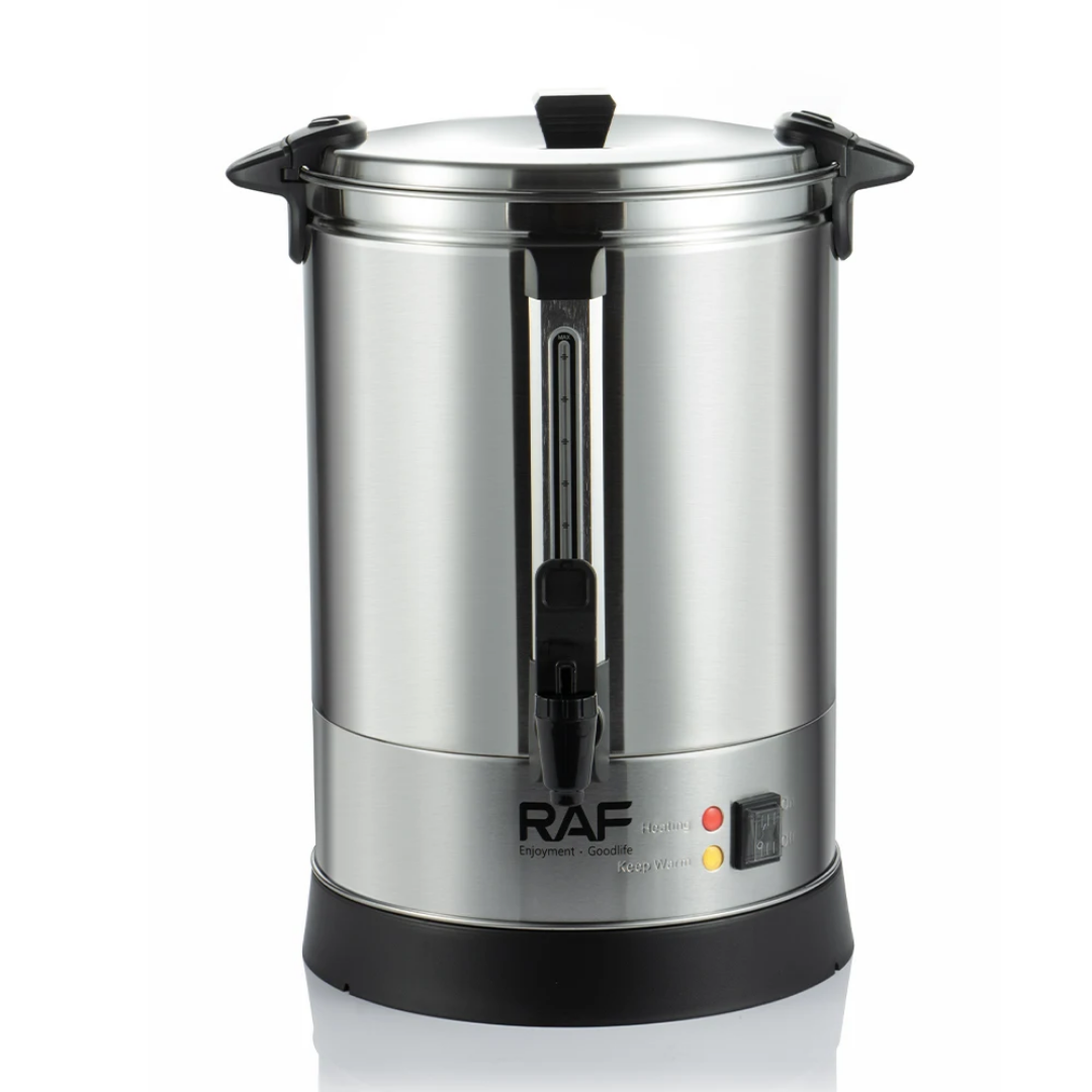 Bouilloire Électrique Professionnelle 10L – RAF R.7332 | Chauffe-eau Inox Anti-goutte