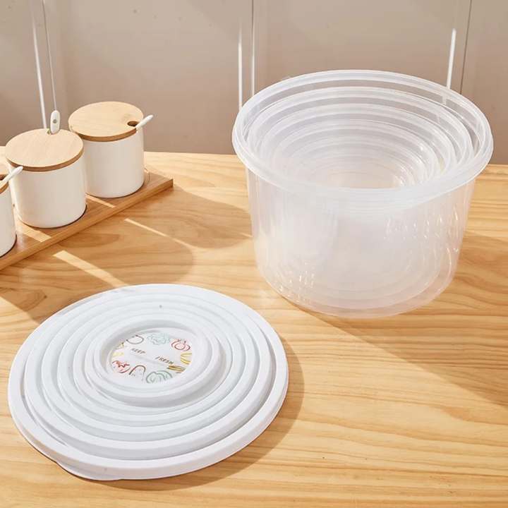 Lot de 10 Boîtes de Rangement Alimentaires Hermétiques – Contenants de Conservation Transparentes pour Cuisine