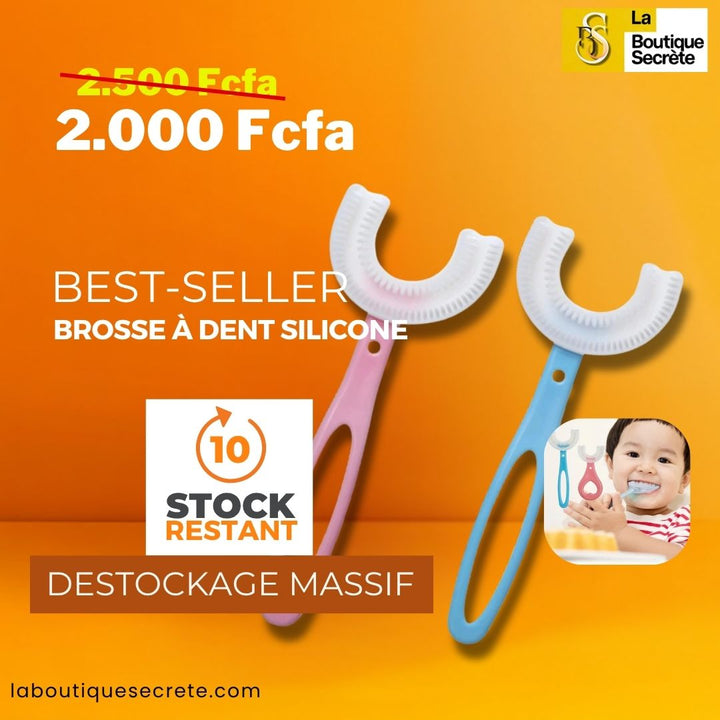 Brosse à dent en silicone pour enfant