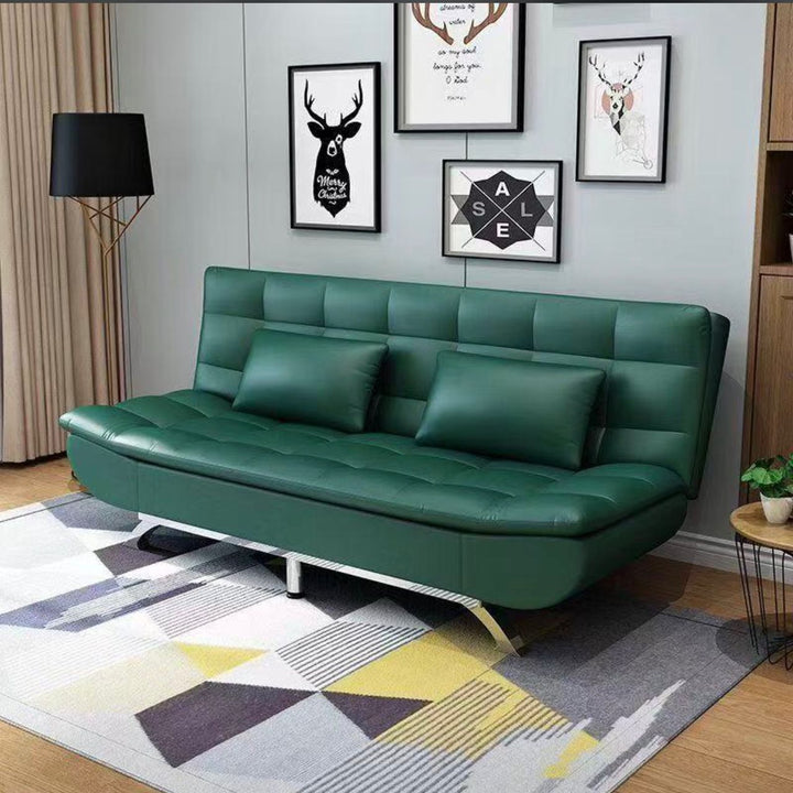 Canapé-Lit Convertible en Cuir PU – Sofa 3 Places Multifonction 180×120 cm | Livraison Dakar