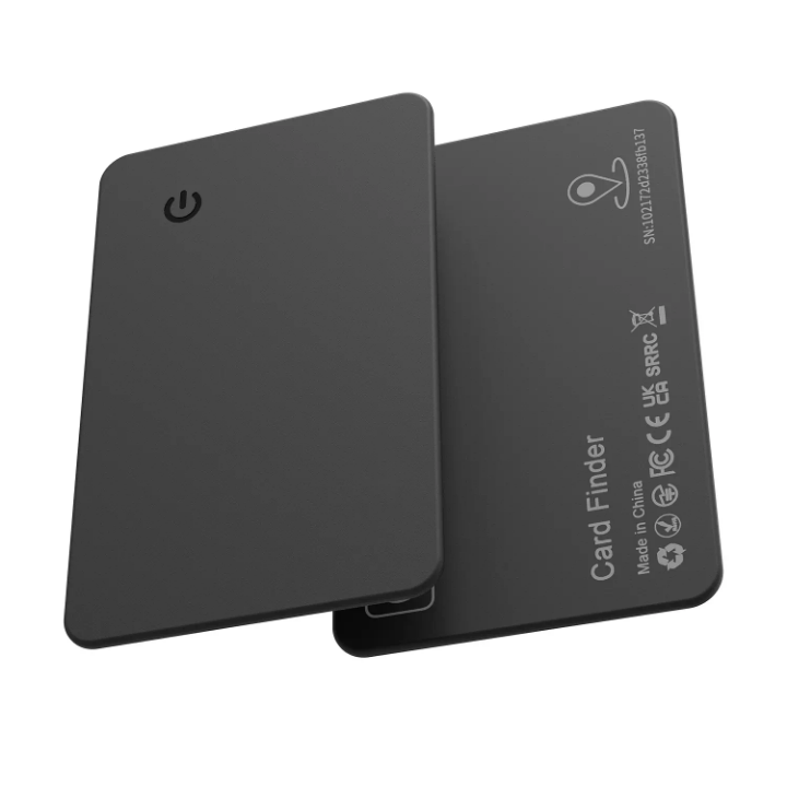 Carte de localisation intelligente compatible Apple Find My – Localisateur GPS pour portefeuille, sac ou objets personnels