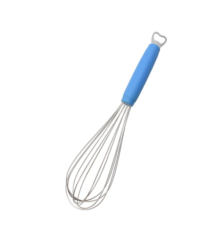 Fouet de Cuisine Manuel en Inox avec Manche Antidérapant – Idéal Pâtisserie & Cuisine Quotidienne au Sénégal