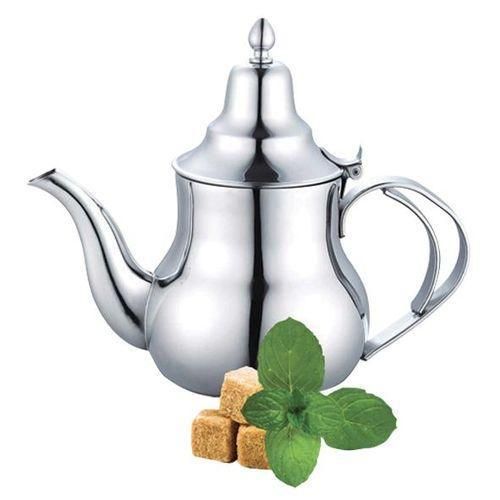 Théière Marocaine Inox 0,6 L — Service à Thé Élégant pour Famille Sénégalaise