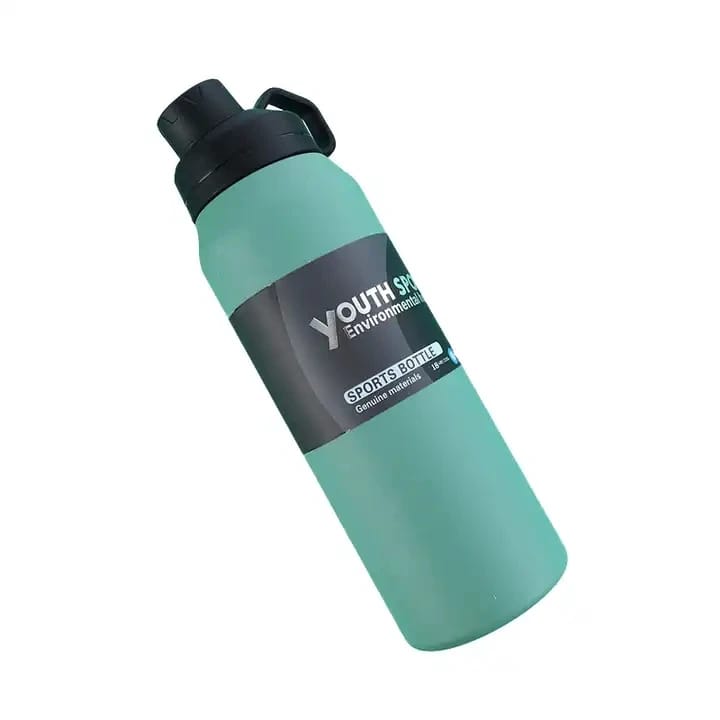Bouteille de Sport Isotherme 1L – Anti-fuite & Écologique