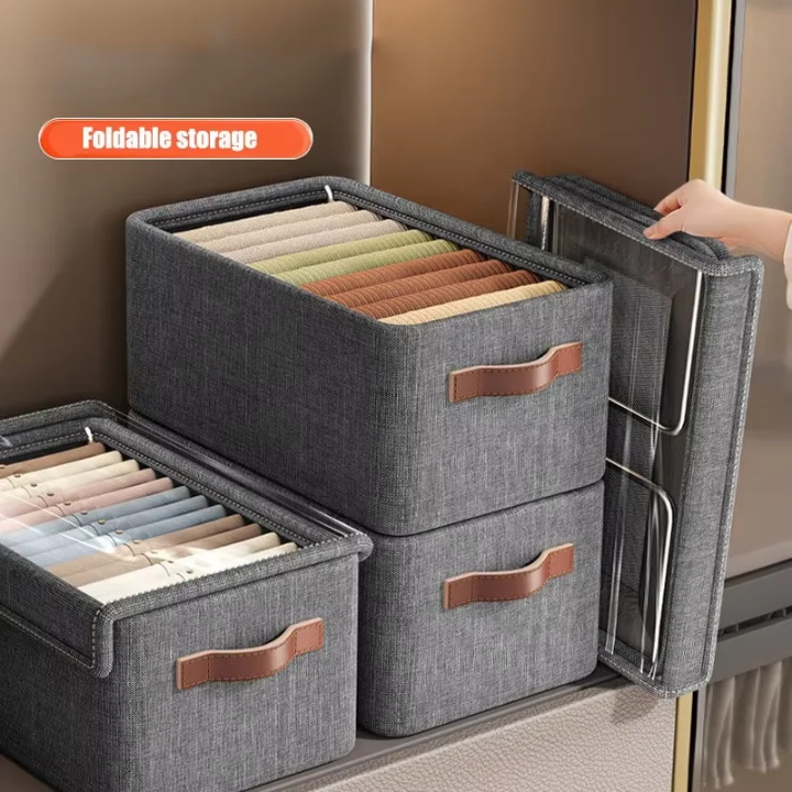 Boîte de Rangement Premium avec Couvercle Transparent