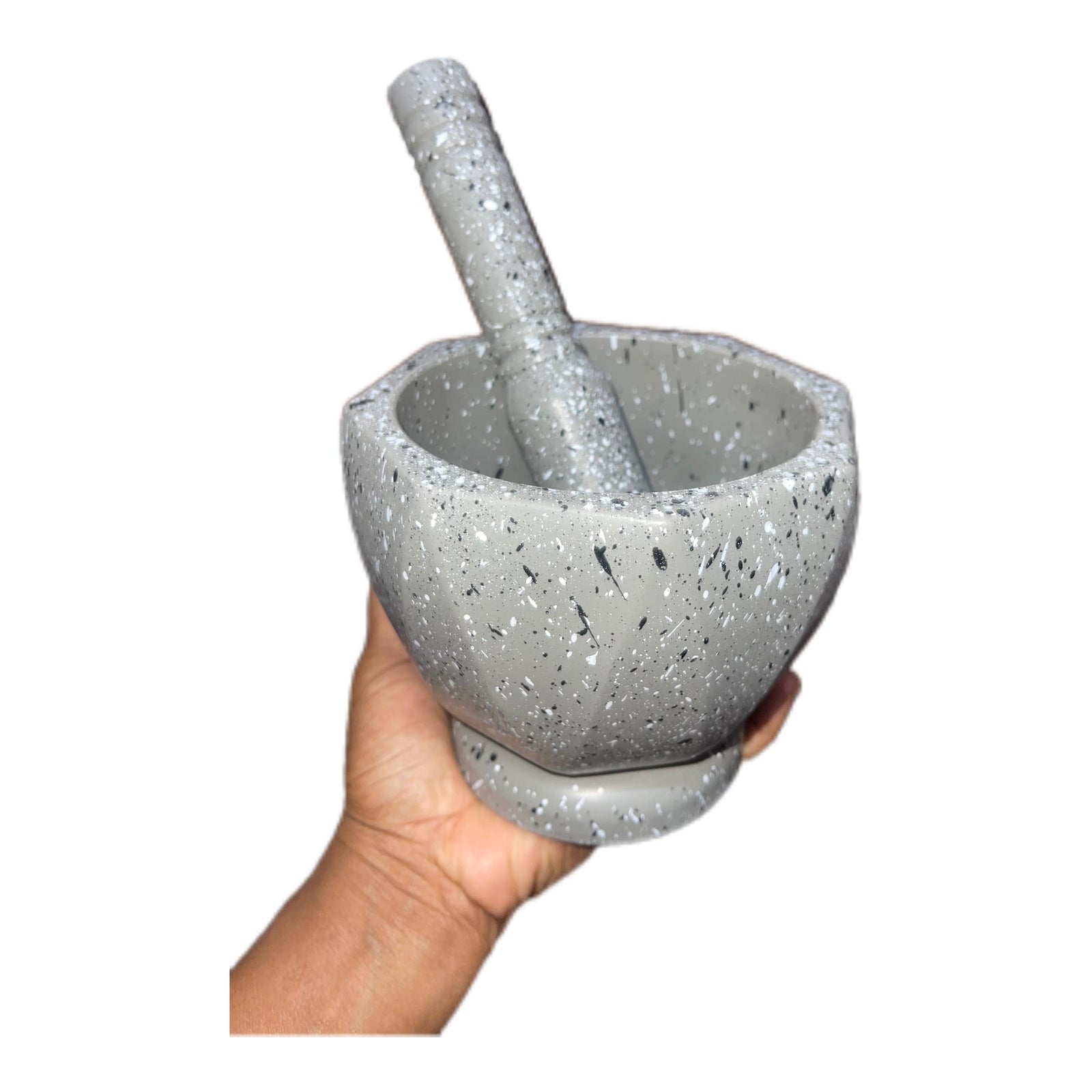 Mortier et pilon  Idéal pour hacher vos herbes et épices - La boutique secrète