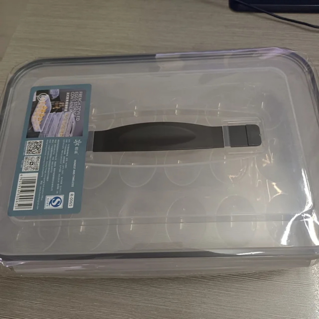 Boîte de conservation œufs hermétique avec poignée – Rangement frigo pratique et sécurisé