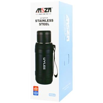 Thermos Inox UYLEE 800ml – Gourde Isotherme Chaud &amp; Froid avec Dragonne