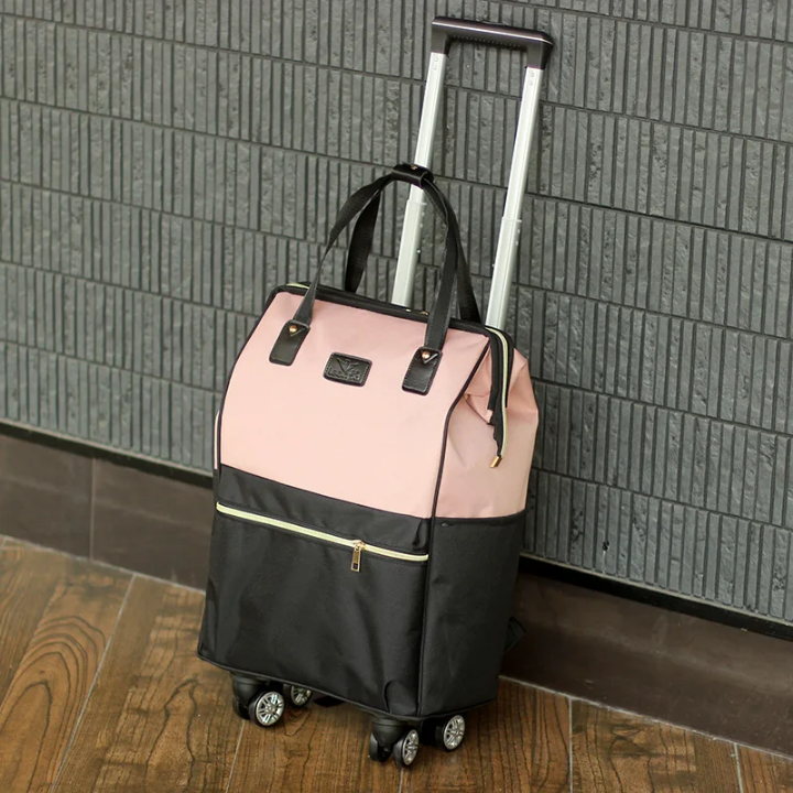Valise Trolley Multifonction avec Sac Intégré – 2 en 1 Pratique et Élégante