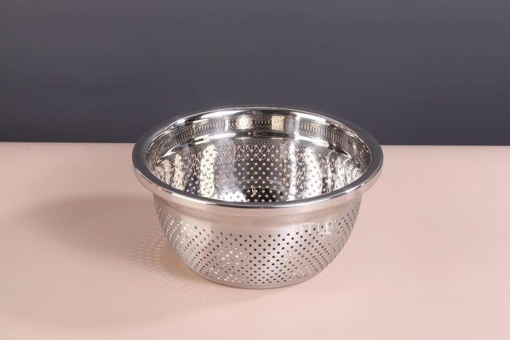 Passoire Inox Professionnelle – Panier Égouttoir Résistant Haute Qualité