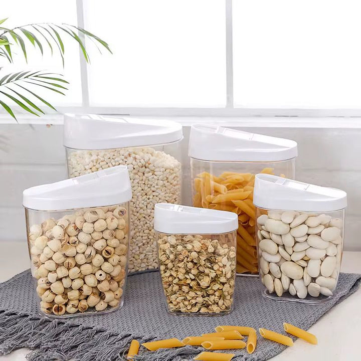Set de Boîtes de Rangement Alimentaire Hermétiques – Céréales, Pâtes & Snacks