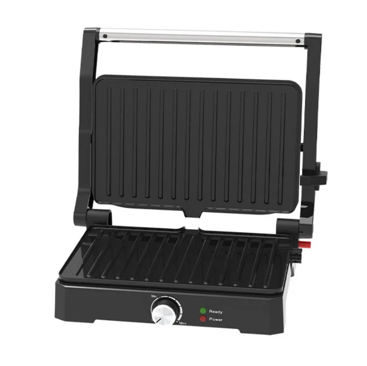 Grill Électrique SOKANY 1500W SK-08026 – Double Chauffe & Ouverture 180°