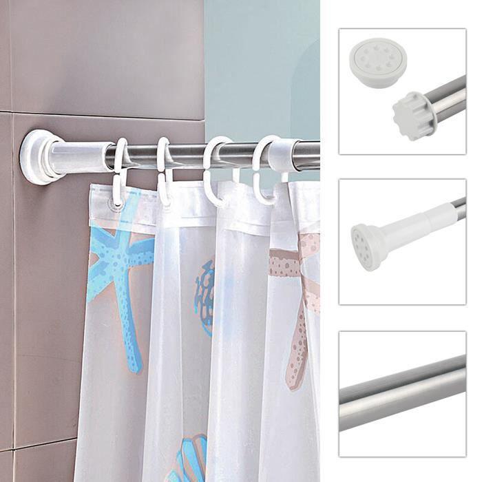 Support Rideau Extensible en blanc