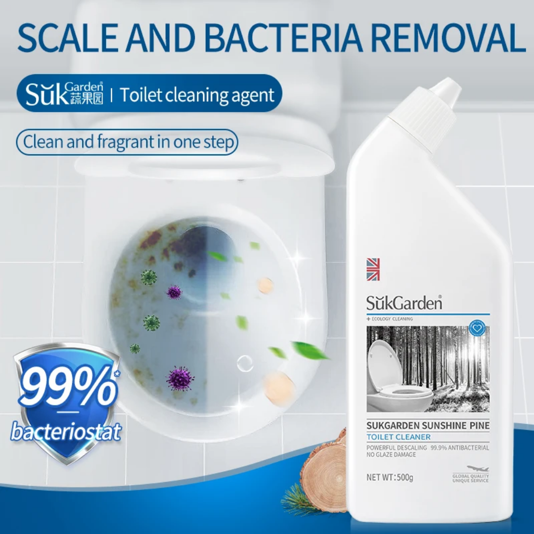 Gel Nettoyant WC Professionnel – Puissant Détartrant & Antibactérien 99%  (500g)