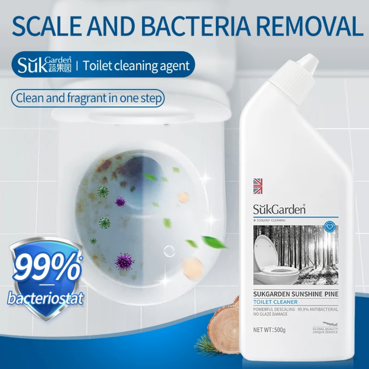 Gel Nettoyant WC Professionnel – Puissant Détartrant & Antibactérien 99%  (500g)