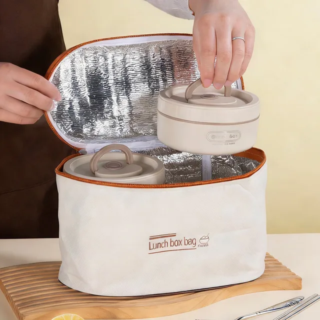 Ensemble Lunch Box Isotherme 4 Boîtes avec Sac