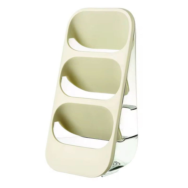 Organisateur de maquillage  à 3 compartiments – Design gain de place