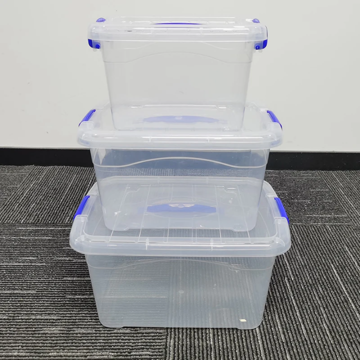 Boîtes de Rangement Transparentes avec Couvercle Verrouillable – X-300 / X-400 / X-500