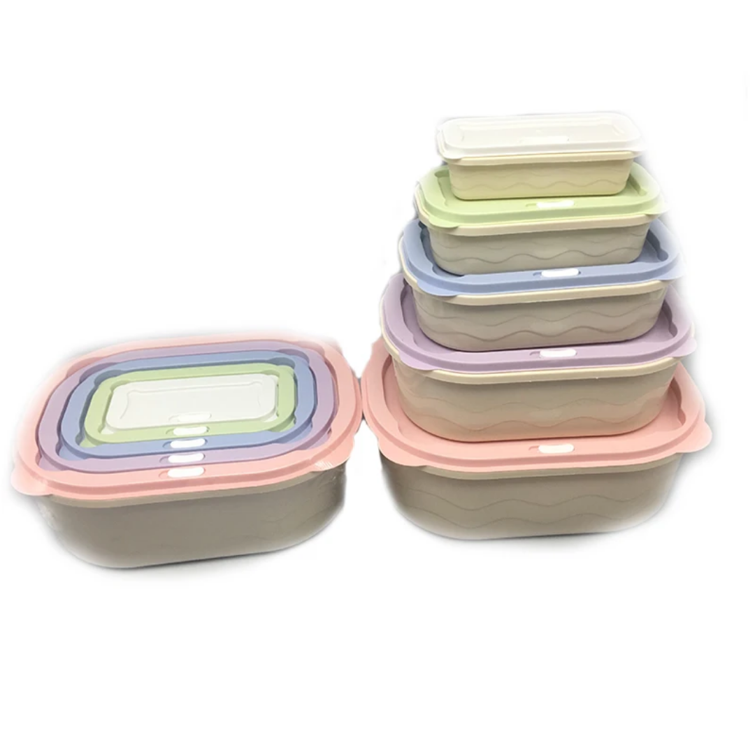 Set de 5 Bols en plastique – Rangement Facile et Polyvalent - La boutique secrète