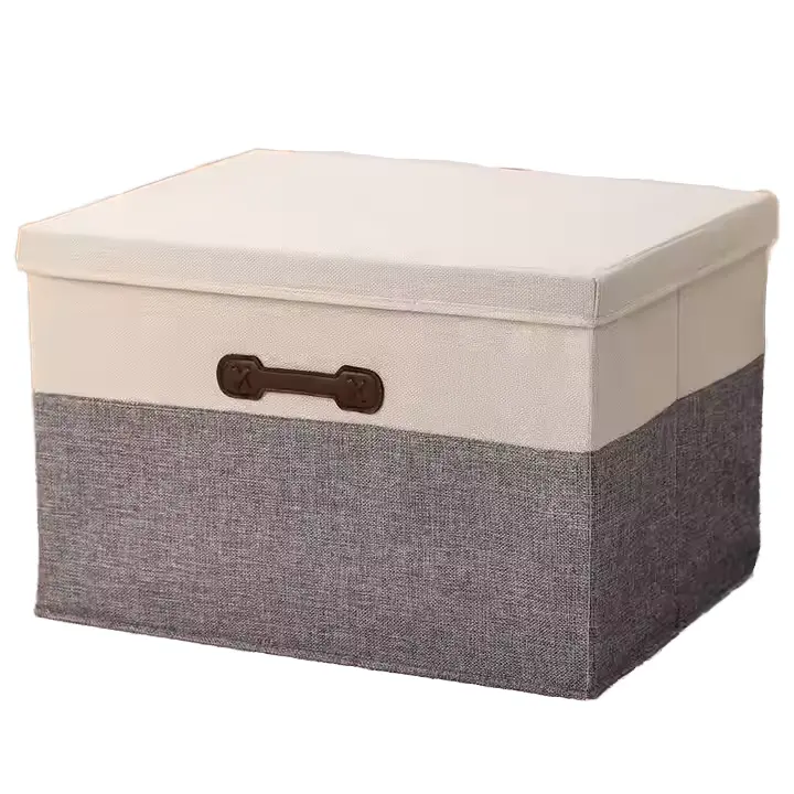 Boîte de Rangement Pliable avec Couvercle – Organiseur Maison & Chambre