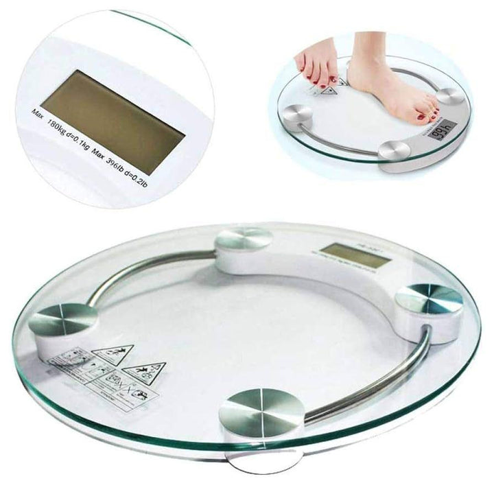 Balance Pèse-Personne Numérique LCD – Précision jusqu&