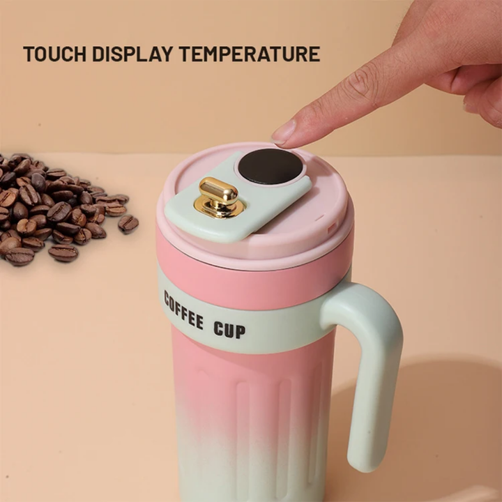 Mug Thermique Isotherme 650ml avec Poignée – Coffee Cup Élégante