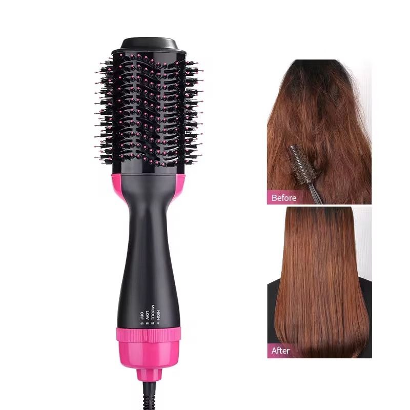 Brosse Sèche-Cheveux 2-en-1 – Séchage & Coiffage en Un Seul Geste - La boutique secrète