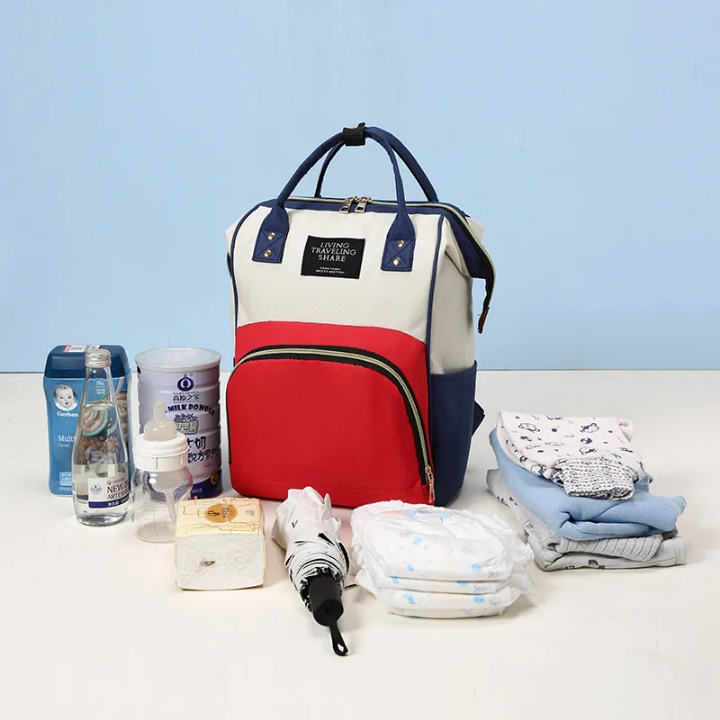 Sac à Langer Compact et Élégant – Grande Capacité avec Poches Isothermes