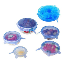 Charger l&#39;image dans la galerie, Couvercle Extensible en Silicone  - 6 Pcs
