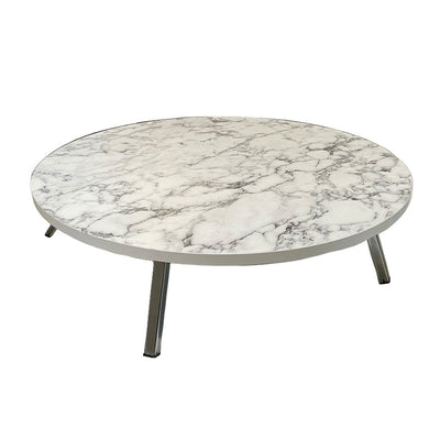 Table basse en bois marbre - La boutique secrète