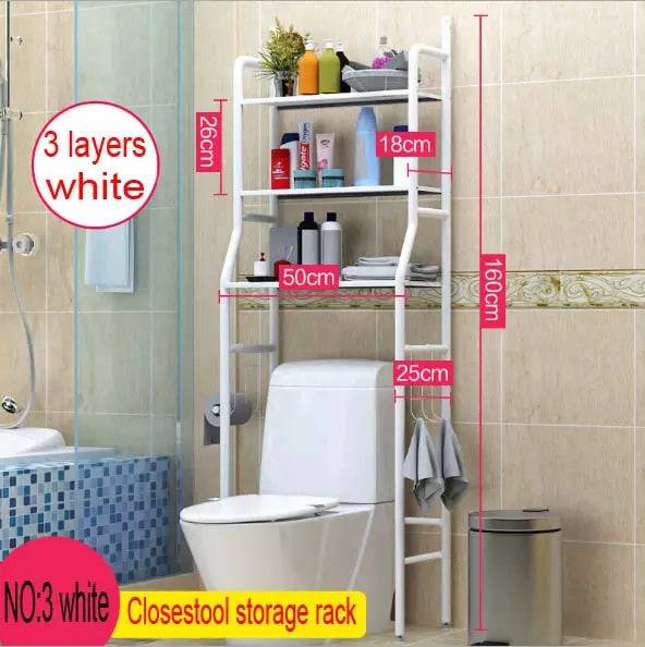 Etagère  Salle de Bain Rangement des toilettes - La boutique secrète