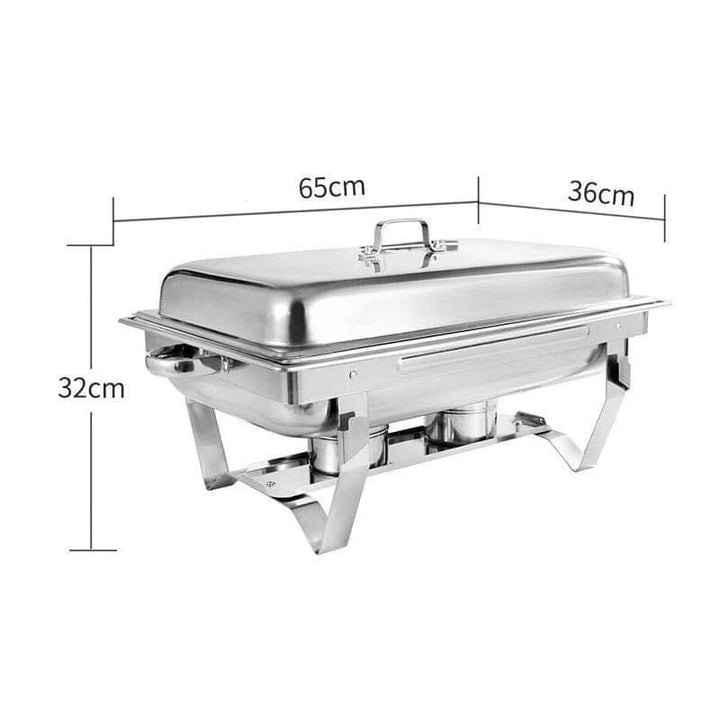 Chauffe Plat - chafing dish Rectangulaire - La boutique secrète