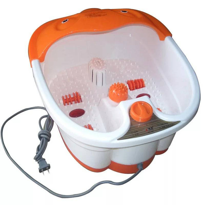 Masseur de bain spa pour les pieds avec vibration de chaleur de bulles - La boutique secrète