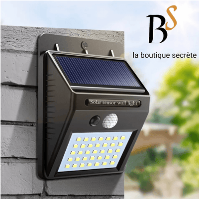 Lampe LED solaire capteur de mouvement - La boutique secrète