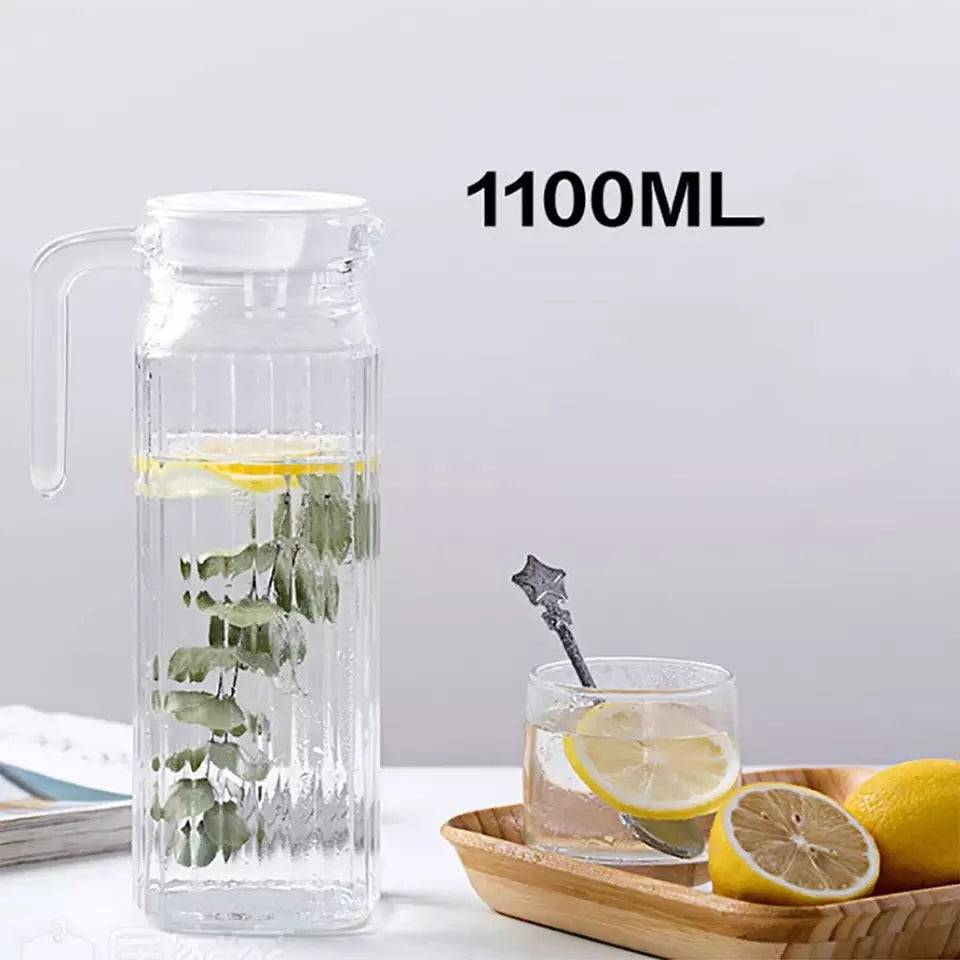 Carafe à Eau avec Poignée - en verre - La boutique secrète