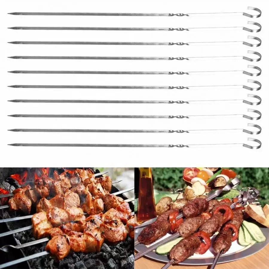 Brochettes Barbecue fer  -10 pièces - La boutique secrète