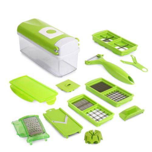 PACK Nicer Dicer Decoupe lègumes et fruits- vert + Mini hachoir - La boutique secrète