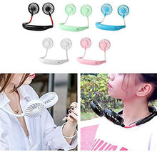Charger l&#39;image dans la galerie, Ventilateur de Cou USB avec Batterie, Rechargeable - La boutique secrète
