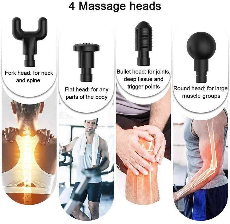 Pistolet de Massage Electrique Musculaire - La boutique secrète