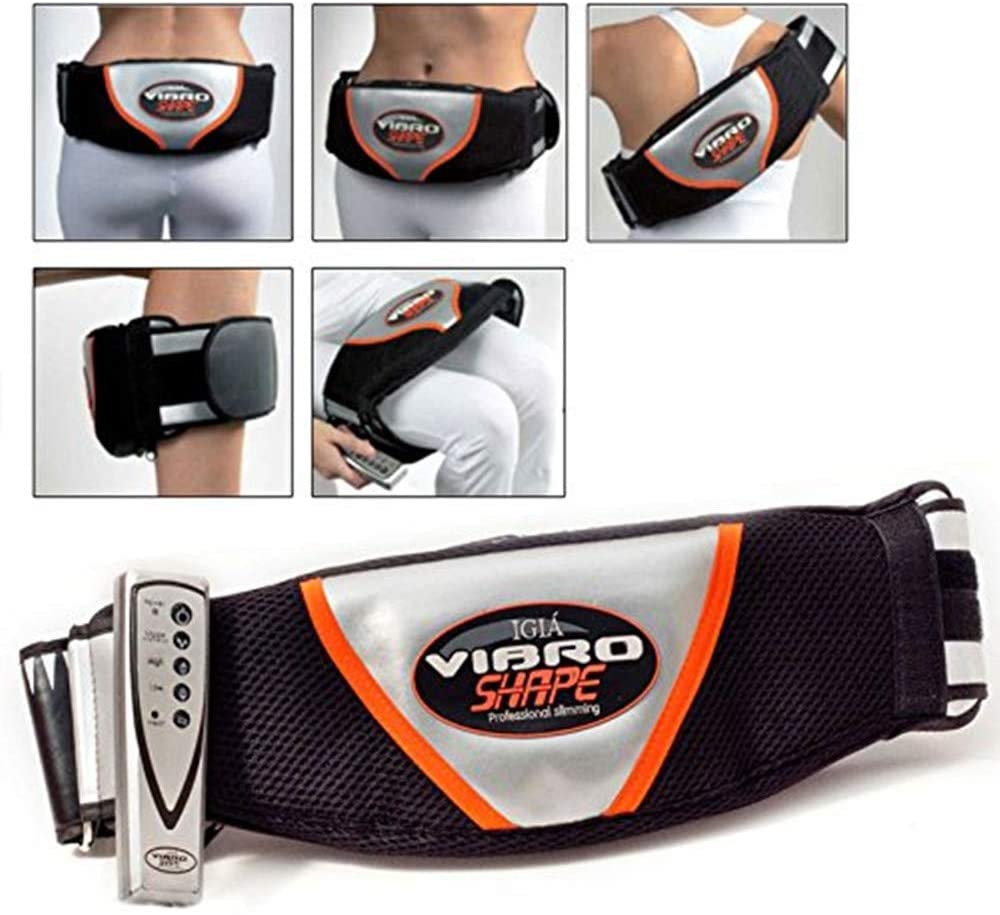 Ceinture Amincissante Vibro - Noir - La boutique secrète