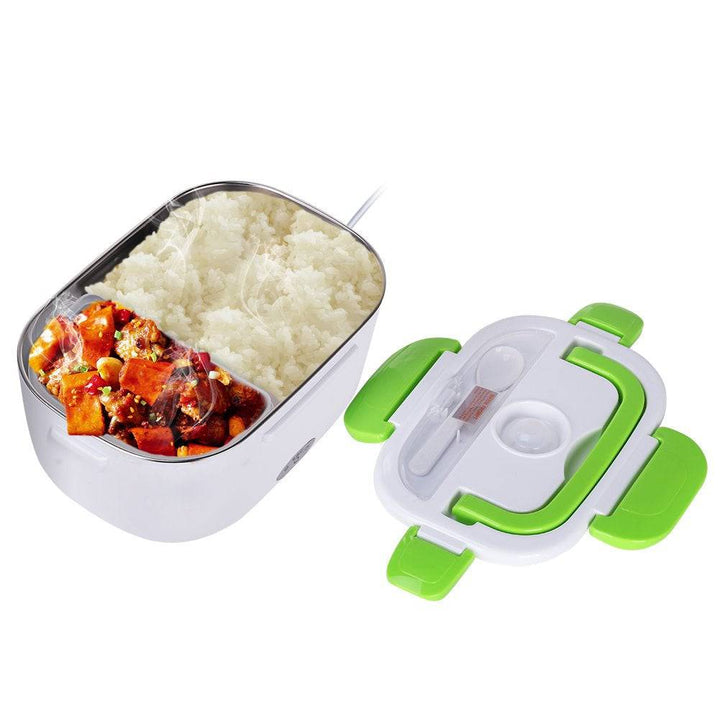 Lunch Box Chauffante Electrique en Acier Inoxydable de Qualité Alimentaire pour Repas Chaud - La boutique secrète