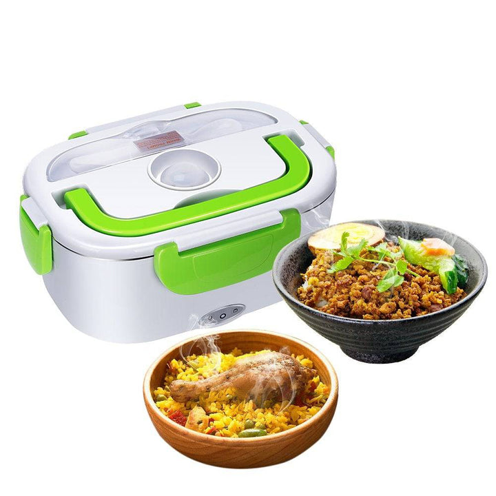 Lunch Box Chauffante Electrique en Acier Inoxydable de Qualité Alimentaire pour Repas Chaud - La boutique secrète